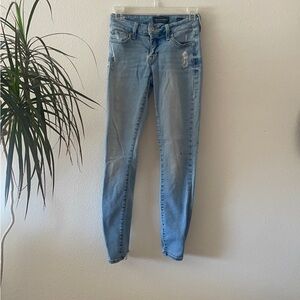 Lucky Brand Lolita Super Skinny Light Blue Skinny Jeans